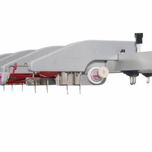 Certified Blue Computerized Industrial Knitting Machine for Raschel Blanket - Image 3