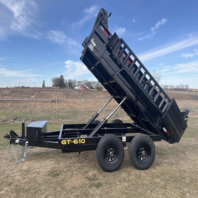 High Capacity Dump Trailer For Gravel Sand Soil Debris And Bulk Material Hauling Projects - Image 4
