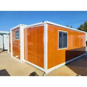 Prefabricated 4 Bedroom Expandable House 2X 40FT Villa Prefab Tiny Homes Luxury Prefabricated House Cheap Residential Modern Expandable Container House for Sale - Image 4