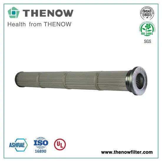 Long Pleated Bag Filter Cartridges Type Air Filter Model NO. THN-LT Trademark Thenow HS Code 84219990 Usage Dust Filter Origin Shanghai, - Image 6