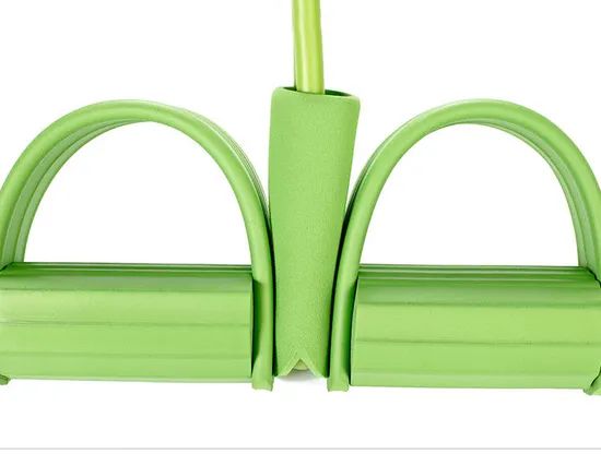 Multifunction Tension Rope 4 Tube Elastic Yoga Pedal Puller Resistance Band - Image 2