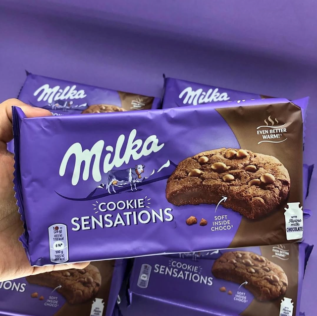 NEW EDITION Milka Sensations Cookies – Chocolate Filled Cookies 156g MILKA DELICIOUS CRUNCHY COOKIES SALE - Image 2
