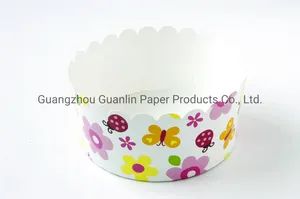 Customized Colorful Printing Round Paper Cake Baking Pans Bm-R06 - Image 6