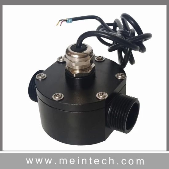 Marine Diesel Flowmeter Diesel Flow Meter Oval Gear Fuel Flow Sensor DN25 - Image 1