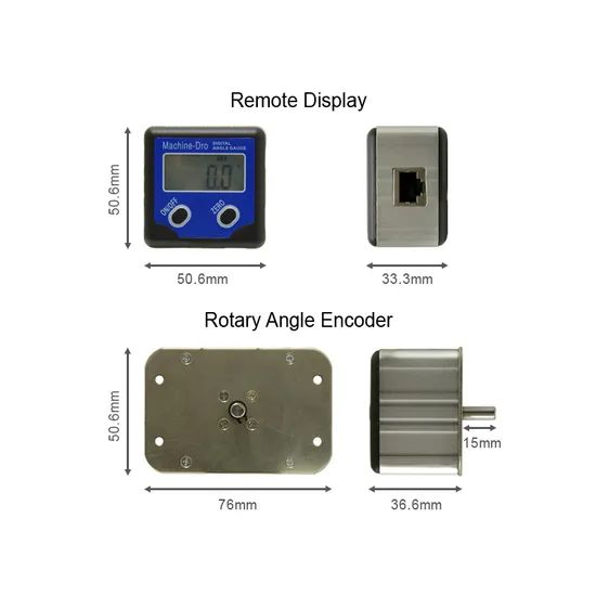 Rotary Angle Encoder and Remote Display, with a 6mm Diameter Shaft. Angle Tilt Inclinometer. - Image 4