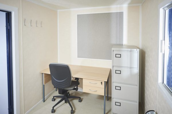 Cabins For Sale 12Ft x 8Ft Steel Anti-Vandal Office Cabin - Image 2