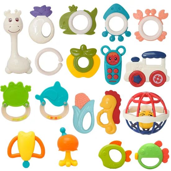 Wholesale Educational Plastic Small Teether Toys Baby Rattles - Image 6