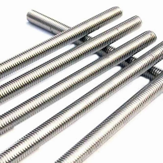 8mm Mild Steel GI Threaded Rods Color Silver Diameter 8 mm Material ...