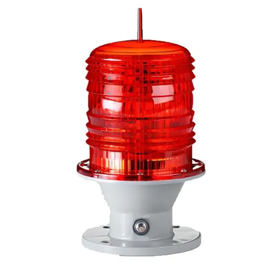 Medium Intensity Aviation Warning Light Solar Aviation Obstruction Light - Image 3