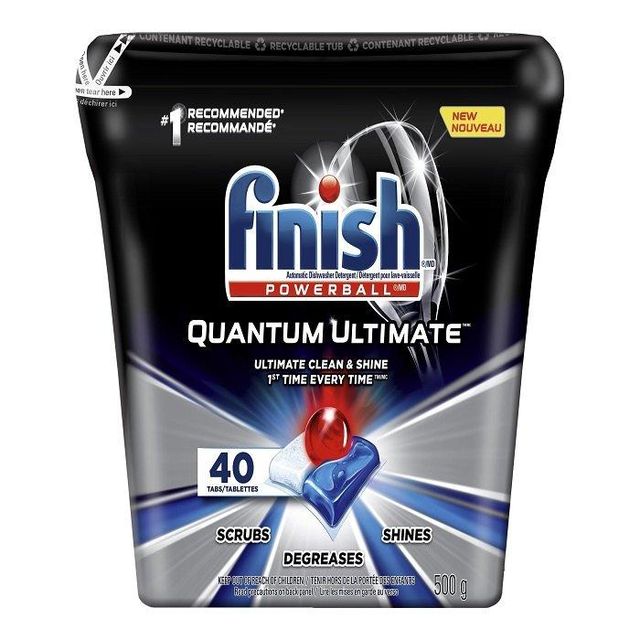 Smart Choice Finish Quantum Detergent Tabs With Multi Action Cleaning Formula For Grease Removal Shine Protection - Image 4