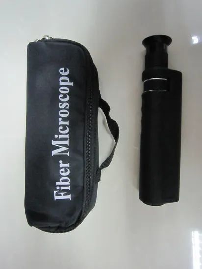 Telecom Tools portable 400X Handheld Fiber Optic Inspection Microscope - Image 4