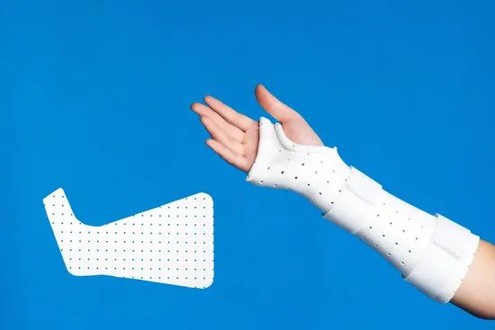 Physiotherpy Splints Hospital and Home Orthopedic Use Medical Thermoplastic Orthopedic ...