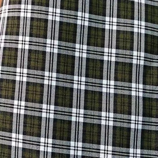 Tr Checkered Fabric Polyester Rayon Plaid Material for Formal Suits & Skirts - Image 6