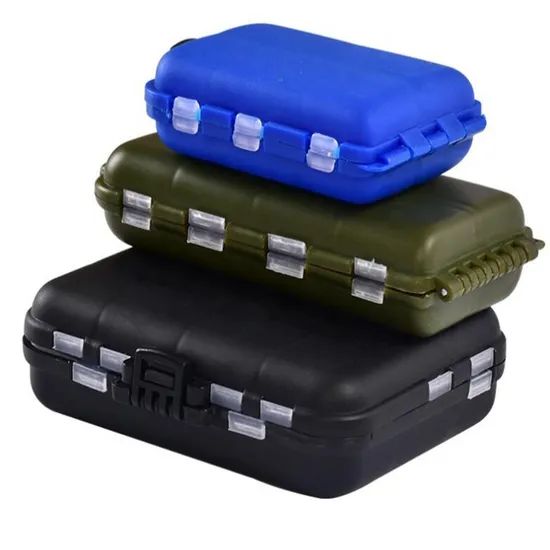 Waterproof Multifunctional Mini Plastic Lure Hook Fishing Tackle Boxes - Image 1