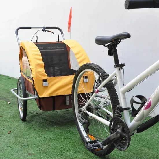 Remolque Porta Bebe Bici Bicicleta Sest Post Attach Byicle Kid Trailer - Image 4