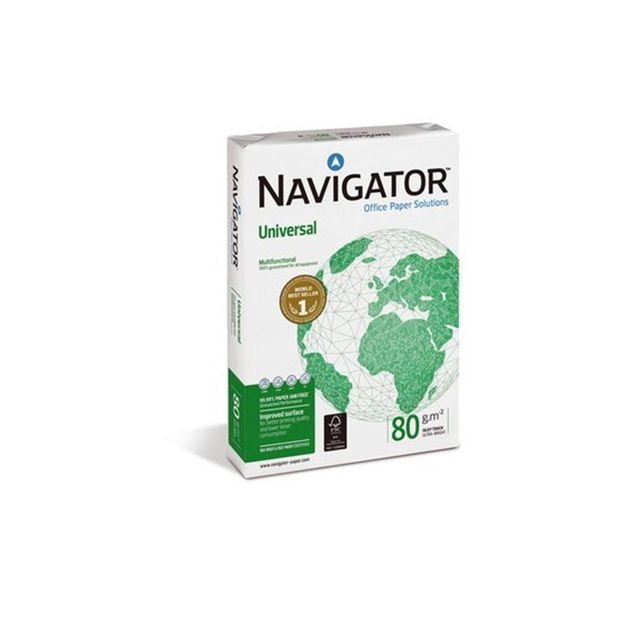 Office Essentials With Navigator A4 Copy Paper Clear Printing Pages Export Carton Packing For Worldwide Import - Image 3