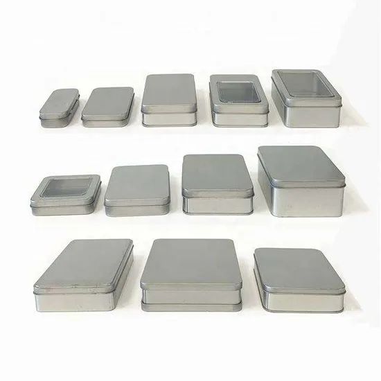 Custom Printed Metal Rectangular Empty Hinged Tins Mini Portable Box Containers Small Empty Condoms Metal Tin Box - Image 5