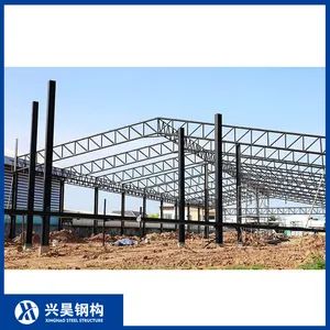 Customized Prefabricated Warehouse Workshop Hangar Factory Shed Steel Structure Building - Image 6