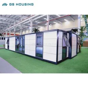 Steel Frame Worker Dormitory Modular Prefabricated Container Expandable Container House Foldable Container House Prefab Villa Prefabricated House - Image 4