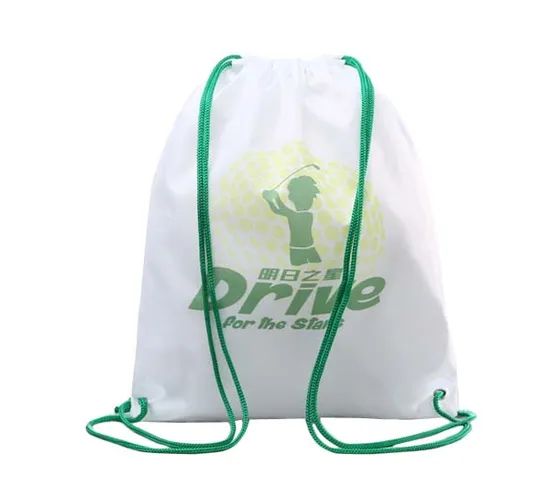 Promotional Drawstring Backpack Customize Polyester Drawstring Gift Bag - Image 5