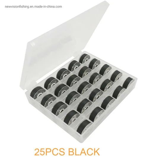 25PCS Prewound Bobbin & Sewing Thread for Embroidery &Sewing Machine - Image 2