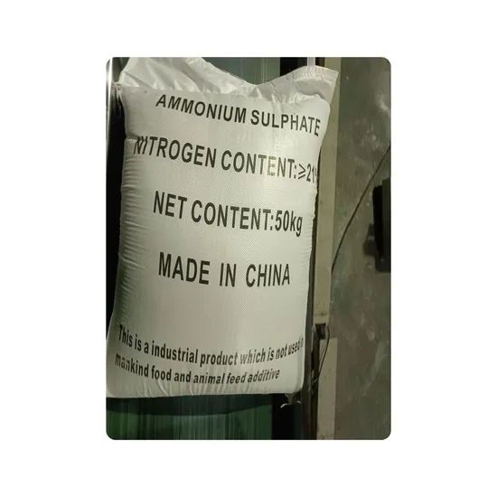 China Ammonium Sulfate for Nitrogen Fertilizer CAS No 7783 20 2 - Image 1