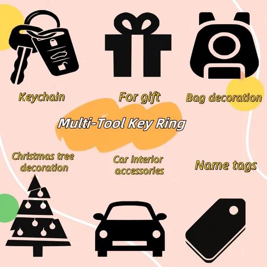 Personalized Anime Keychain - Silicone 3D Christmas Blind Box Gift - Image 3