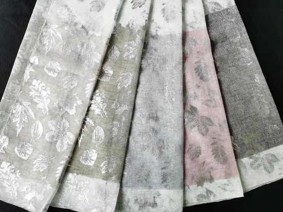 Home Textile Foil Style Linen Looks Curtain - Image 3