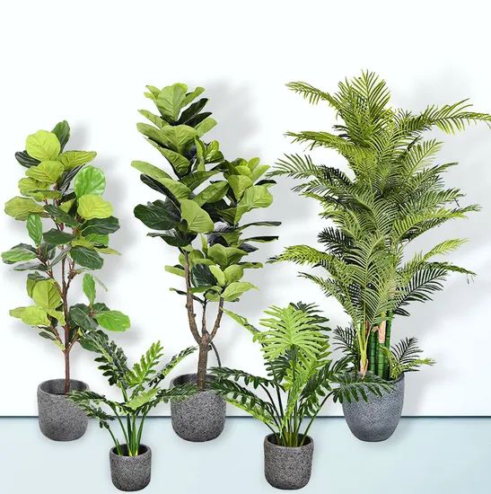 Artificial Real Touch Potted Plants Sets - Image 1
