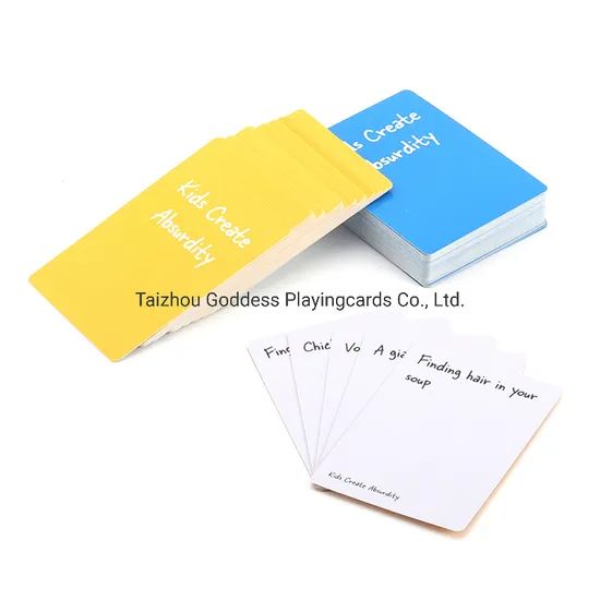 Customized Waterproof Paper Playing Cards Fillet 87x24mm Multicolour Box 1Y MOQ100 - Image 6