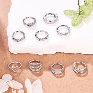 Elegant Cast Stainless Steel Nose Ring Safe Comfortable Daily Accessory - Image 4