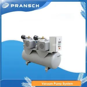 Double Stage Rotary Vane Vacuum Unit Weight 52kgs Origin China Model NO. RVP2 Noise 72 dB(a) Motor Power 4 Kw Trademark PRANSCH - Image 4