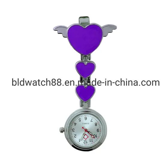 Colorful Heart Shape Nurses Watches for Promotion Gift - Image 2