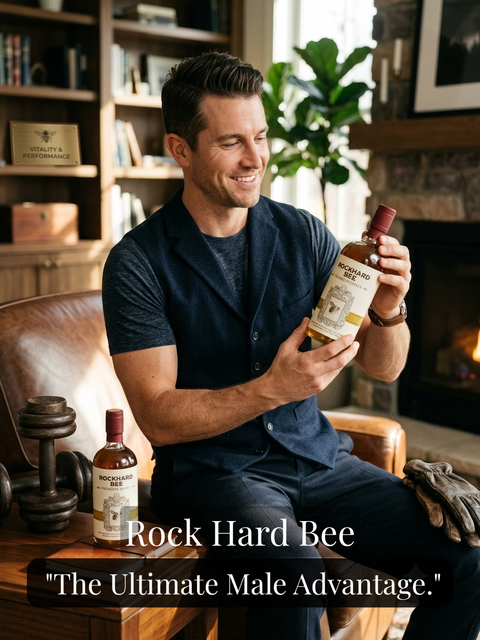 Rockhard Bee Premium Raw Indonesian Honey 500ml - 100% Pure Natural Bee Honey - Image 4