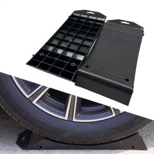 Car Tire Saver Ramps Portable Vehicle Travel Ramps - Image 1