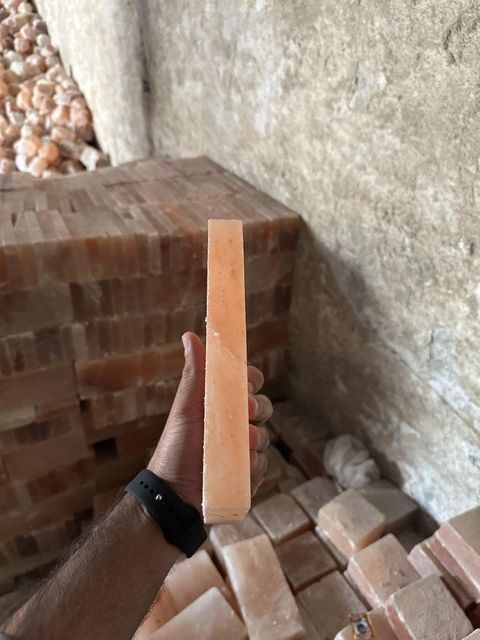 Himalayan Salt Tiles / Salt Bricks – Pink & White (Decorative Grade) - Image 3