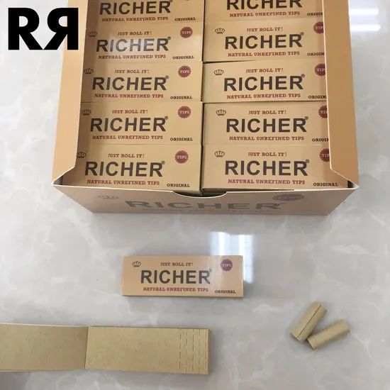 Custom Brand Hemp Rice Virgin Paper 78x44mm Bleached Unbleached Fsc Sgs 50Booklets Carton 1Wk Sample Free - Image 3