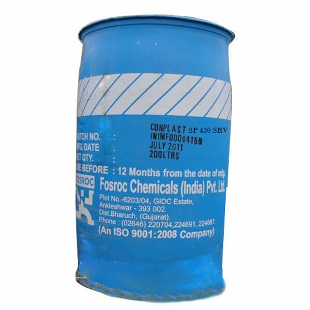 Fosroc Conplast Sp 430 G8, For Commercial Brand Fosroc Workability High Permeability Low Color Dark Brown Form Brown - Image 1