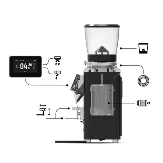 Multifunction Automatic Electric Coffee Bean Grinder Machine Professional Coffee Grinder - Image 5