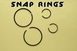 Snap Rings Material Metal End Design Open Ends Flexibility Semi-flexible Dimension Accuracy Accurate Corrosion Resistance Corrosion - Image 1