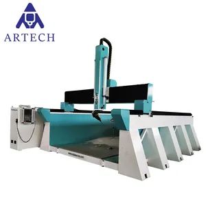 Aluminum Wood Pattern Moulds Making 5axis CNC Router Voltage 380V Inverter Delta CNC or Not CNC Warranty 1 Year Weight 10000kgs - Image 5