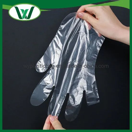 Good Quality HDPE OEM Kitchen Gloves Trademark WeYea HS Code 3923210000 Model NO. WY-GB006 Printing Customized Size - Image 5