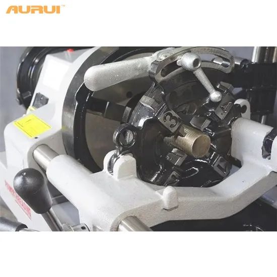 Electric Pipe Threading Machine Motor Power 1100W Steel Pipe Cutting Threader - Image 4