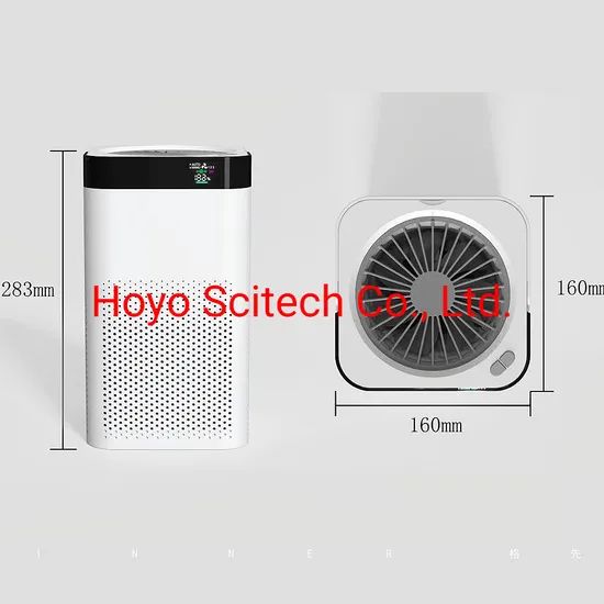 Portable Air Purifier Home Air Purifier Origin China Trademark OEM Model NO. HY-H3 Power Source USB Type HEPA Filter HS Code - Image 6