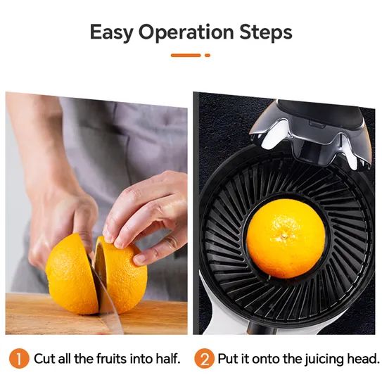 Orange Extractor Commercial Juice Machine Hand Press Multifunctional Electric Citrus Juicer - Image 4