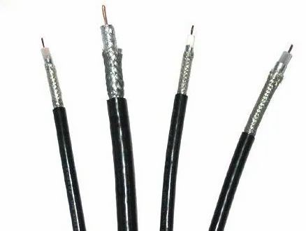 PTFE Rf Coaxial Cable Sheath Ptfe Core Insulation Ptfe Shield Spc Braid Shield Inner Conductor Silver Clad Steel & Silver Plated Copper Clad - Image 1