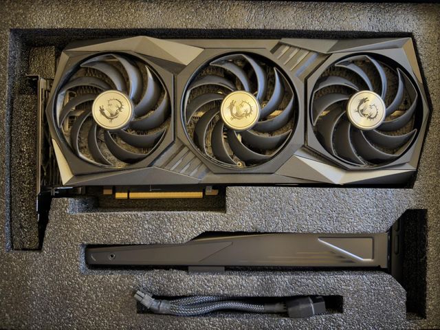 MSI GeForce RTX 3090 Ti GAMING X TRIO 24GB GDDR6X Graphics Card - Image 1