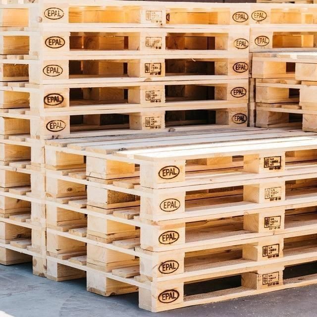 Heavy Duty Wooden Pallets for Industrial Shipping Logistics and Warehouse Handling - Image 3
