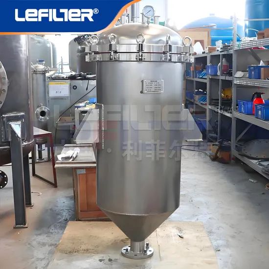 Stainless Steel Candle Filter for Ships Style Vertical Model NO. LF-80 HS Code 8421999090 Trademark lefilter Performance - Image 4
