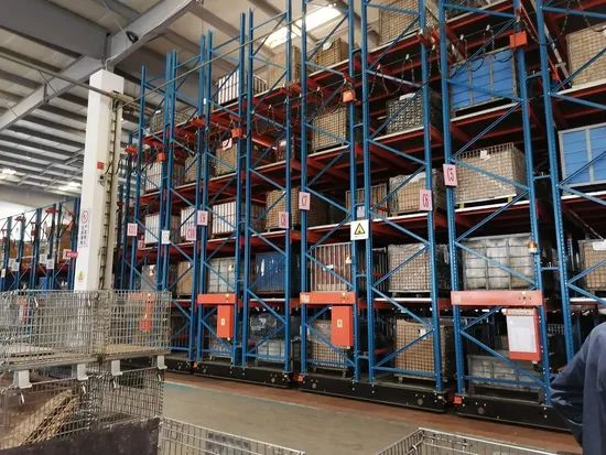 Automatic Heavy Duty Electric Mobile Pallet Storage Racking System - Image 3
